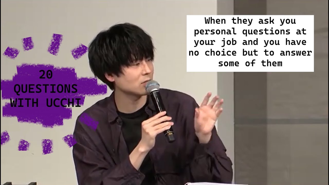 [ENG] 20 Questions with Ucchi (ft. Deiki-kun & Nobu-san)