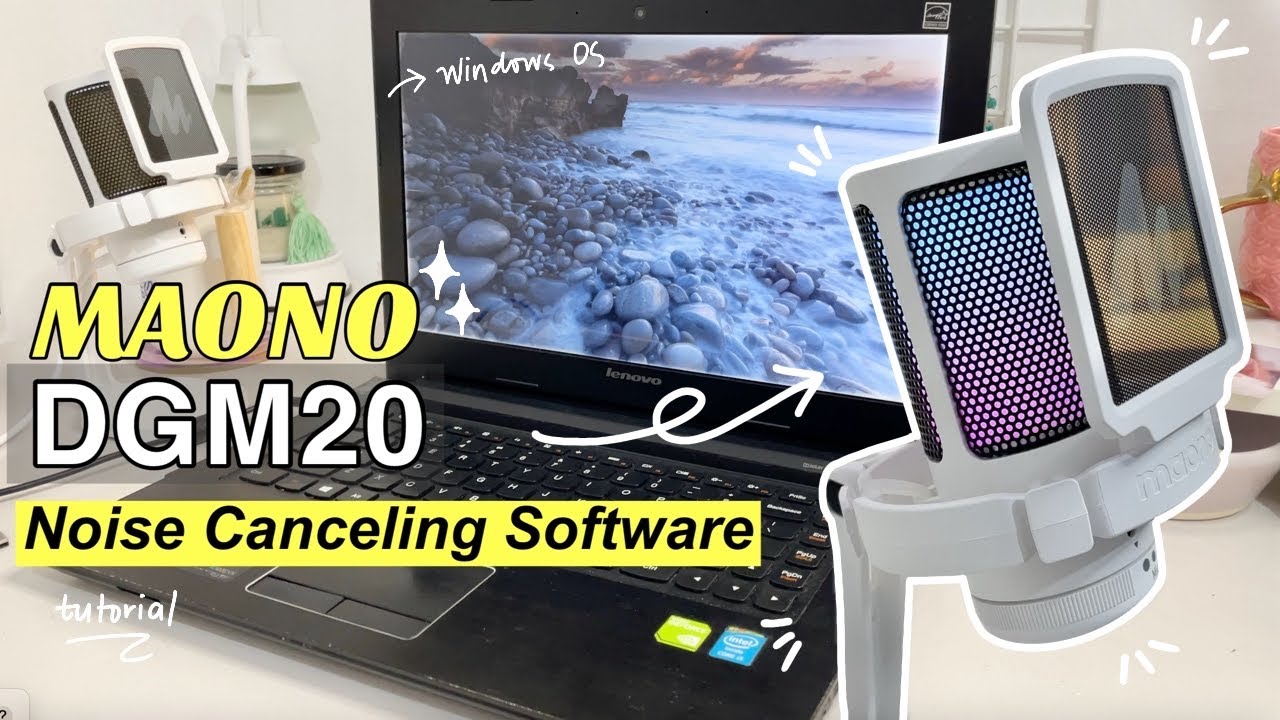 Программное обеспечение для шумоподавления Maono DGM20 для Windows ❤︎ Эмми Лу