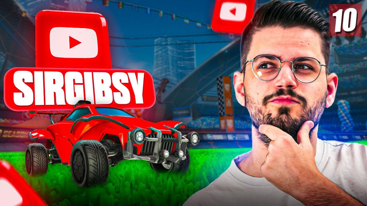 L'&Eacute;VOLUTION YOUTUBE DE SIRGIBSY ! (feat @SirGibsy)  ROAD TO SSL 2VS2 #10 (ROCKET LEAGUE FR)
