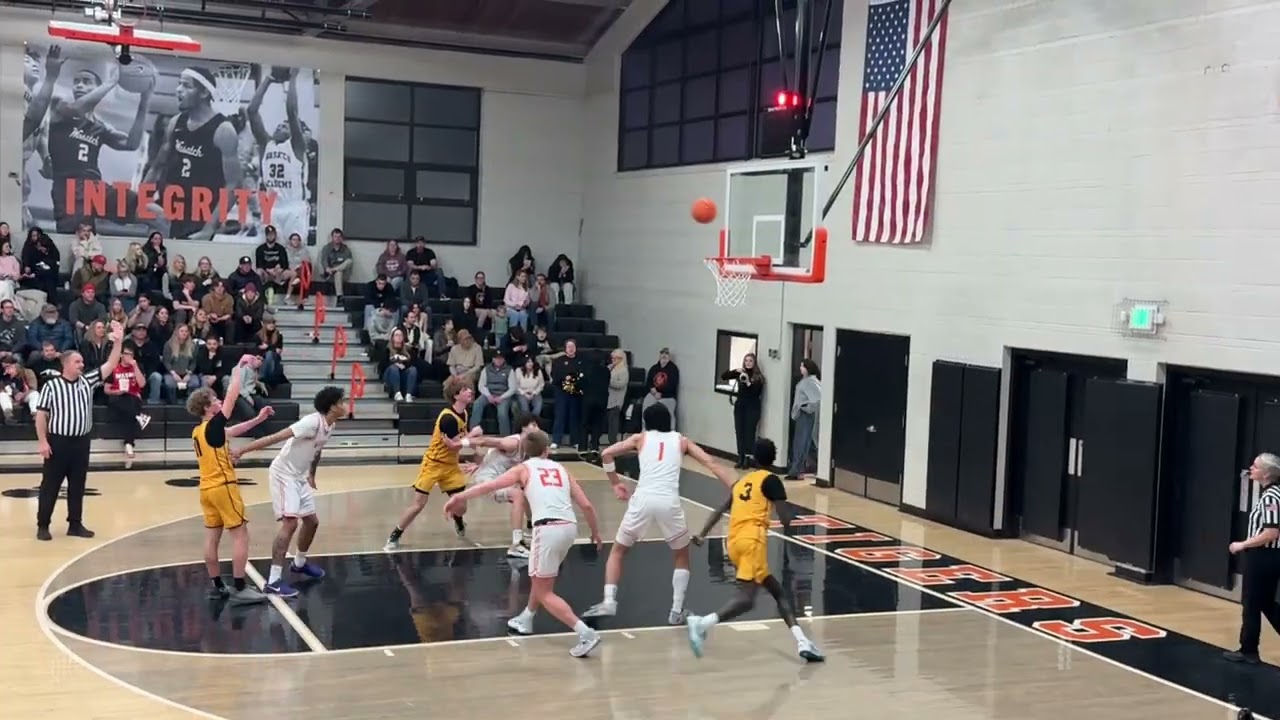 Luke Park #11 Cottonwood vs Wasatch Academy and Isiah Harwell