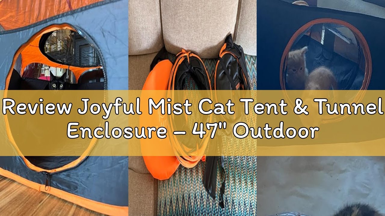 Review Joyful Mist Cat Tent & Tunnel Enclosure – 47