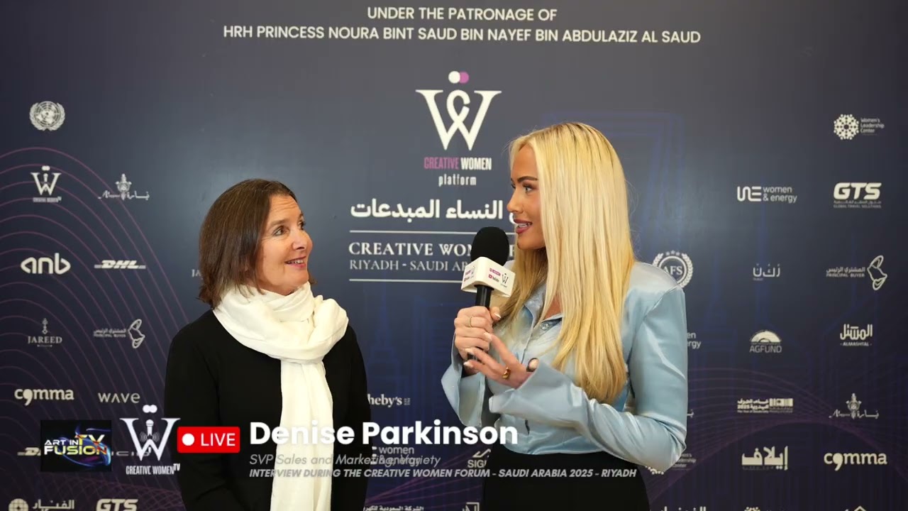 Interview with Denise Parkinson — Creative Women Forum Saudi Arabia 2025