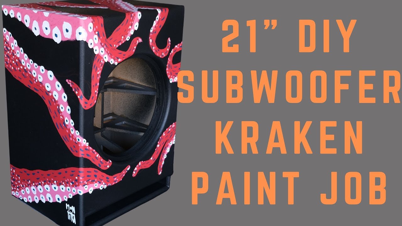 21" Home Theater Subwoofer Custom Paint Job. USe code ► Order your GSG Subswith code Jilesgsg