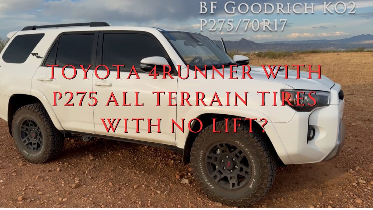 Обновление 4Runner и BFG KO2 275/70R17