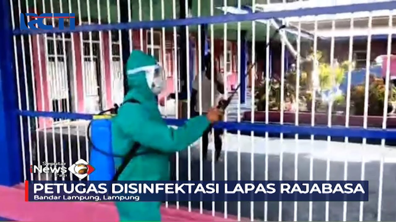 146 Napi dan 7 Pegawai Lapas Rajabasa Bandar Lampung Positif COVID-19 - SIP 27/05