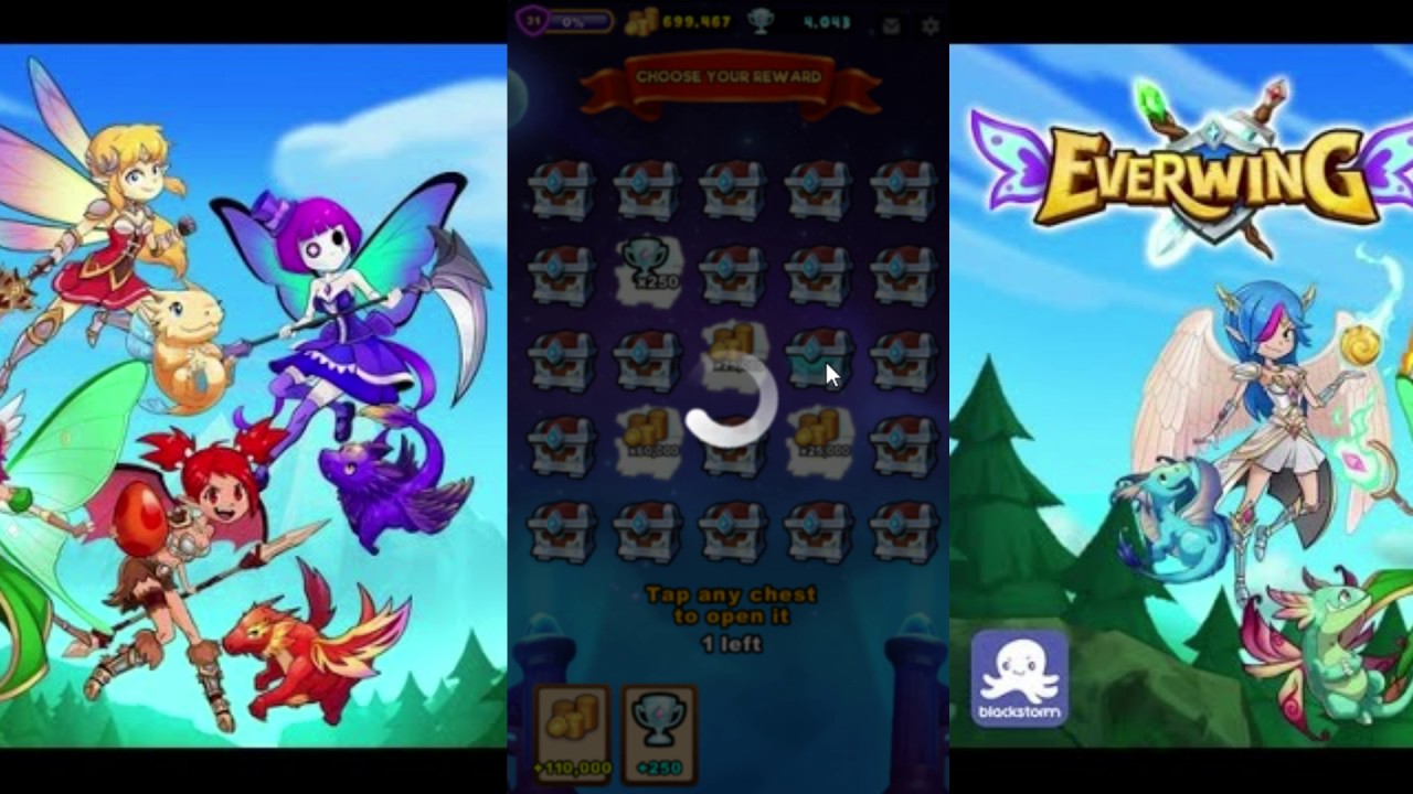 EverWing-Opening [#1] 5 Silver Chests