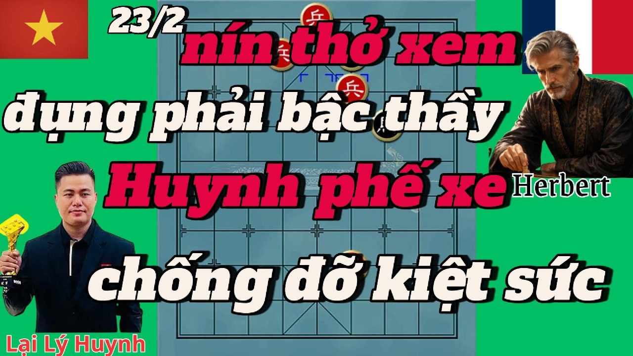Nín thở xem ,Đụng phải bậc thầy , Huynh phế xe chống đỡ kiệt sức