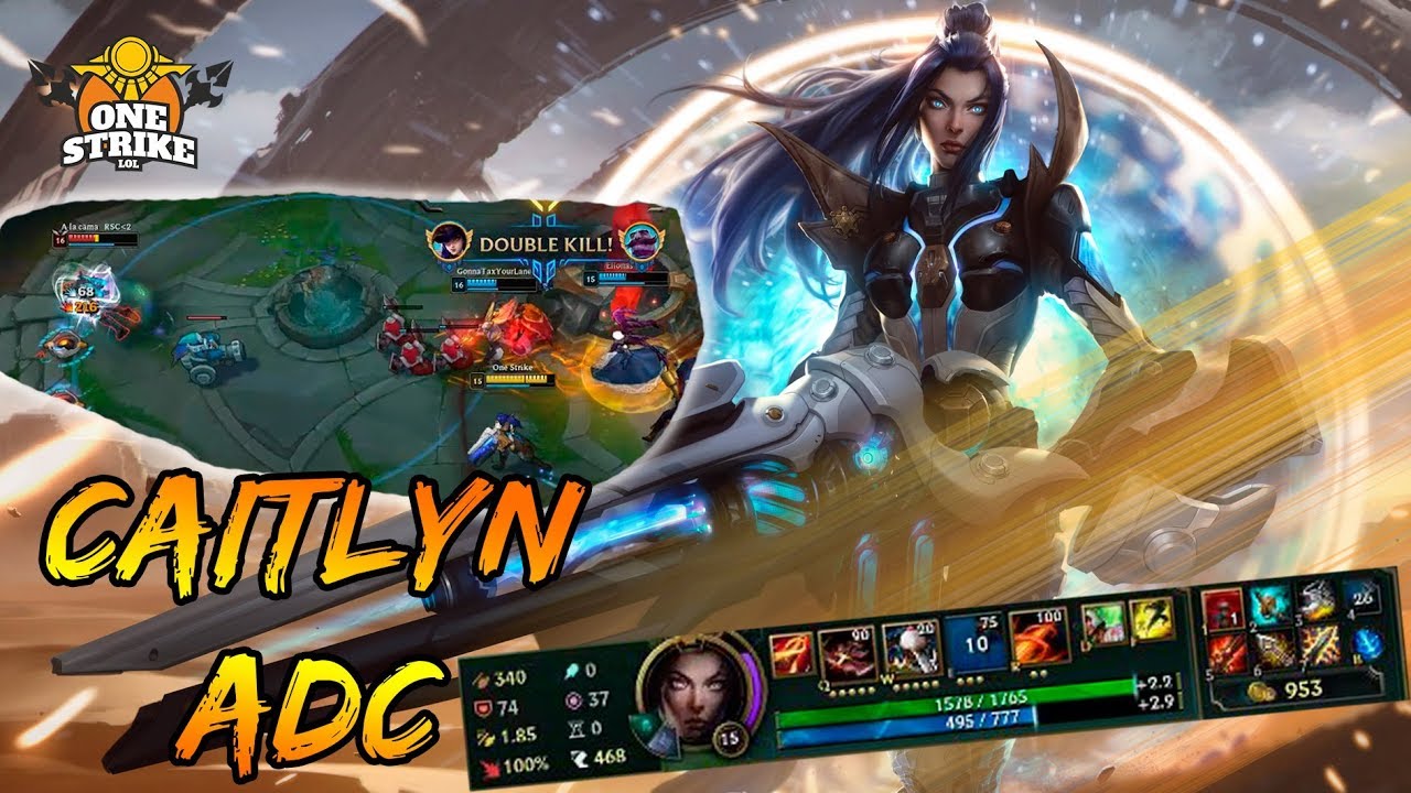 CAITLYN ADC S9 Gameplay: ¿El farm por minuto en el torneo?