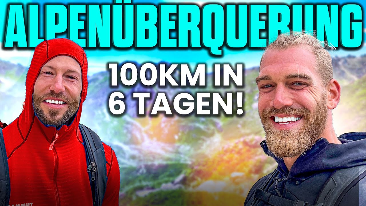 Epische Alpen&uuml;berquerung in 6 Tagen: 100km Abenteuer und eine unerwartete Kuh-Attacke!