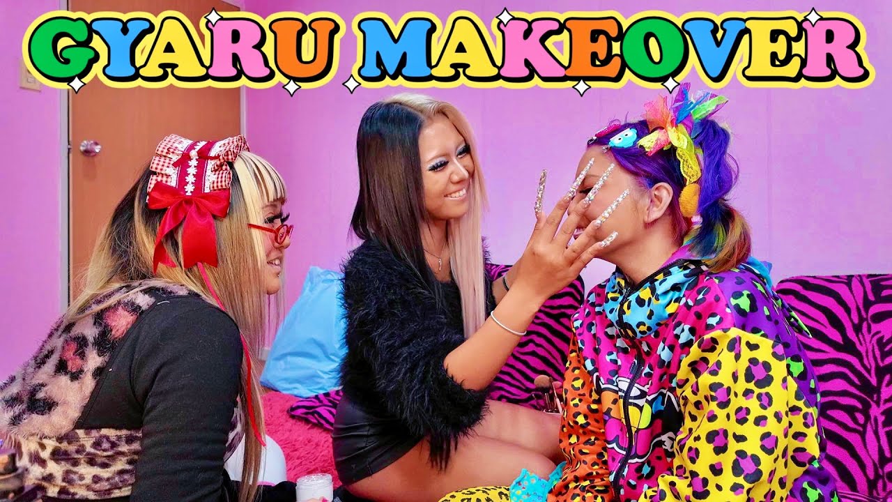 Japanese Gyarus transform me into a Gyaru