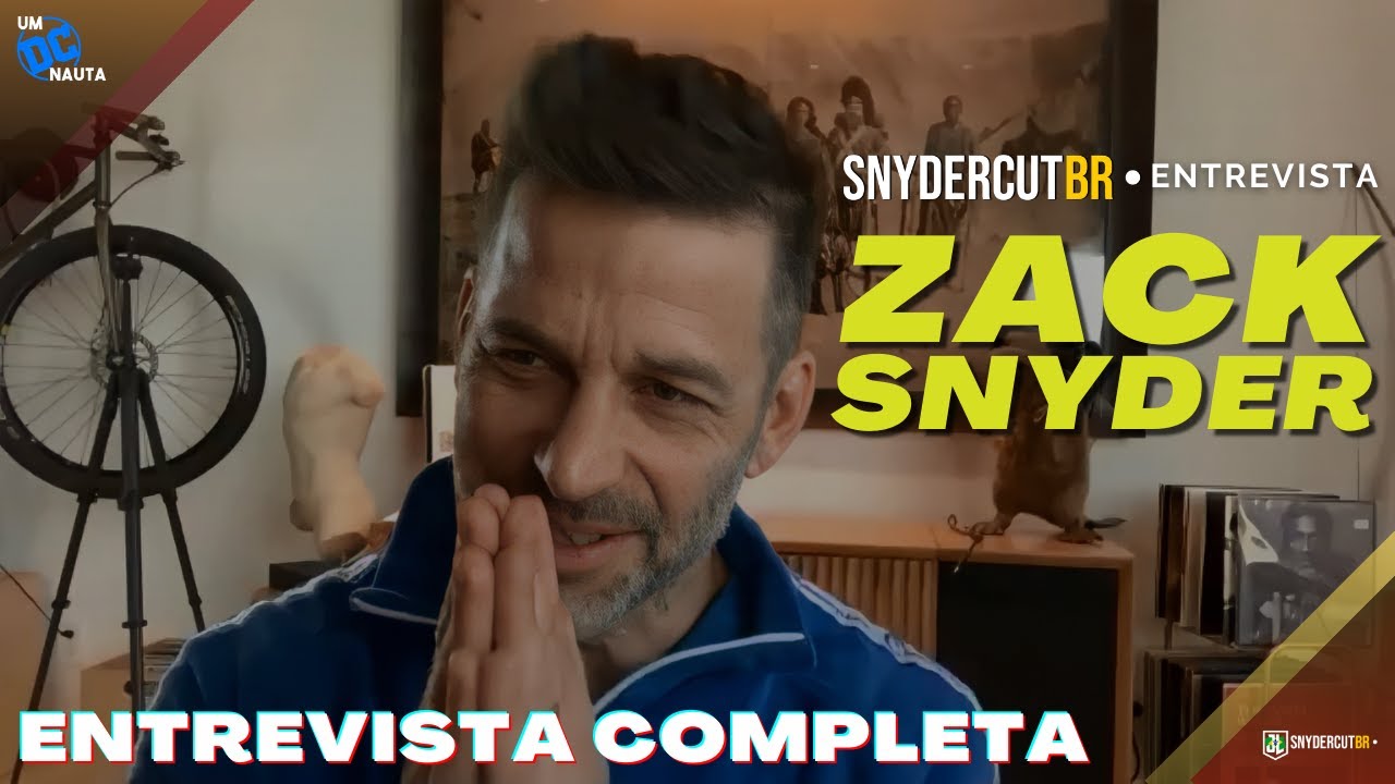 SnyderCutBR | Entrevista Zack Snyder (Completa)