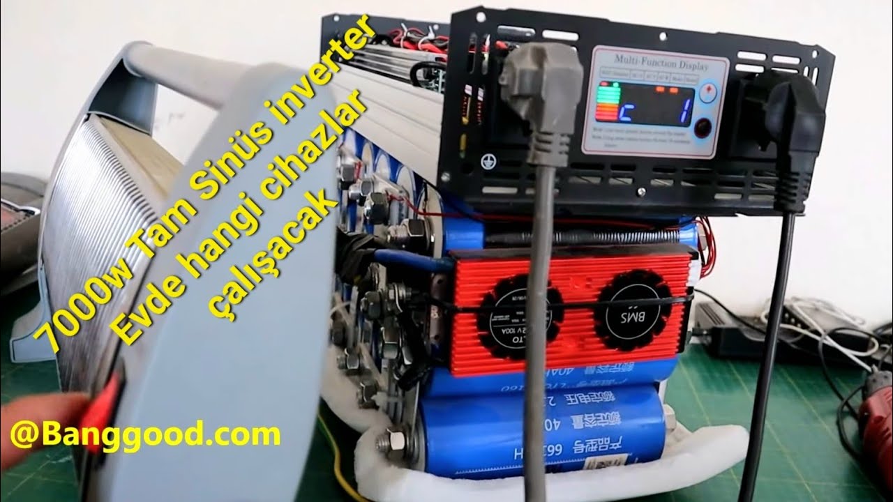 Mensela IT-PS2 Pro 220V 60HZ 7000w TAM SİNÜS İNVERTER EVDE HANGİ CİHAZLARI CALIŞTIRIR