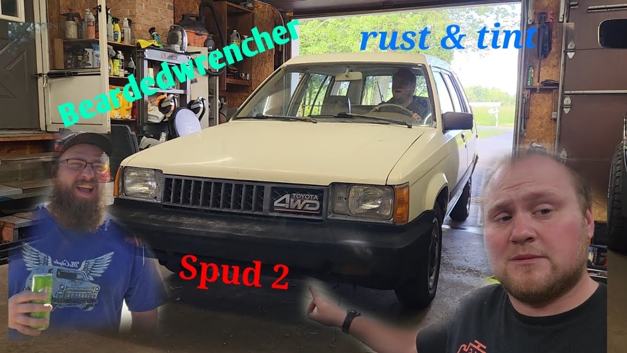 @BeardedWrencher Tercel Wagon Gets Tint & Body Work