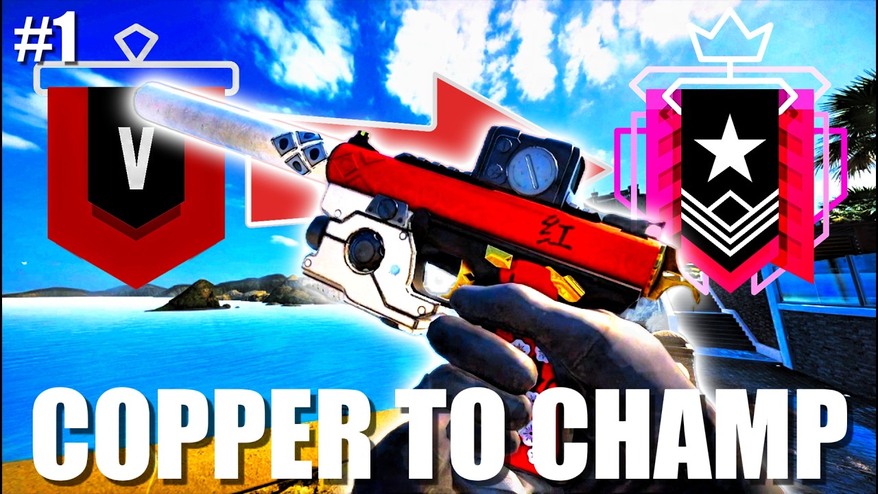 Solid Snake IS BROKEN, Copper To Champ ep 1 (Rainbow Six Siege) (Operation Silent Hunt)