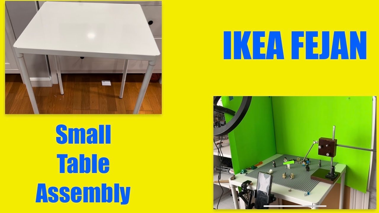 IKEA FEJAN Small Table Assembly