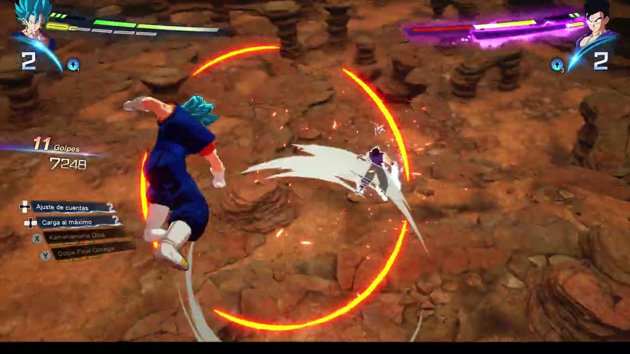 Super Vegito Blue vs Son Gohan Dragon Ball Sparking Zero Gameplay