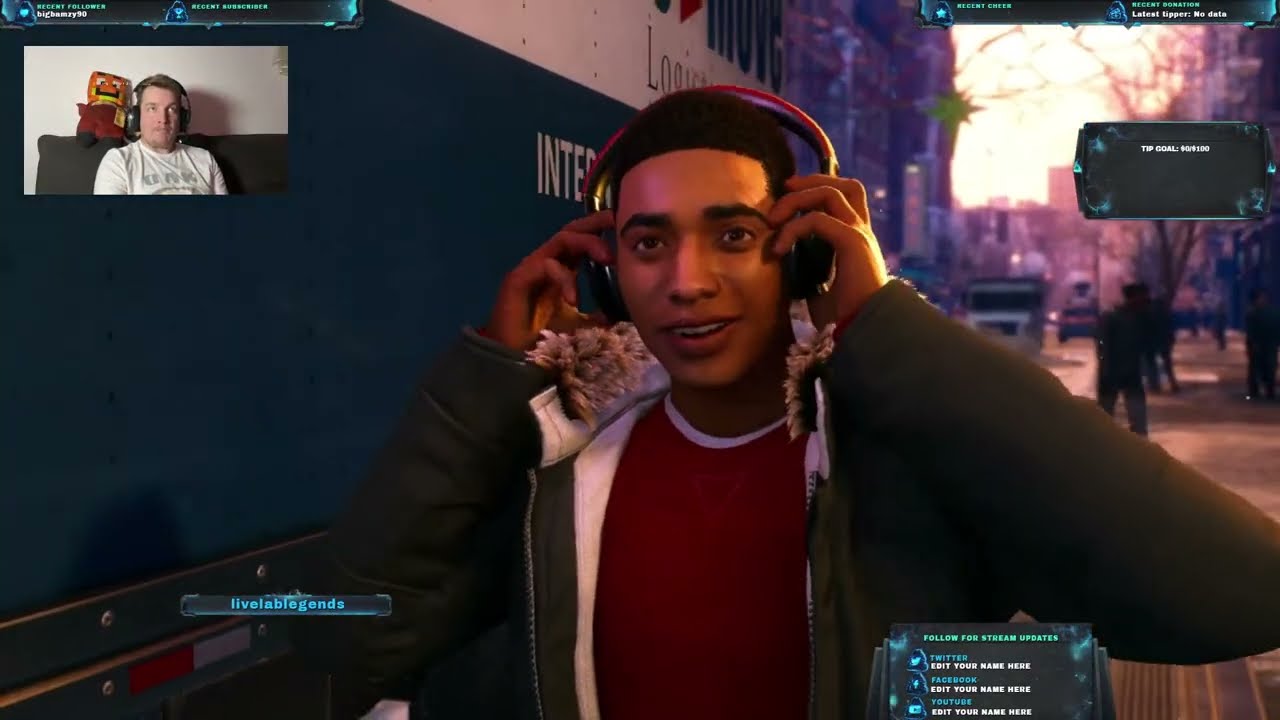 Spiderman Miles Morales - Binge Gaming - LIVE - OMGN Controller RabattCode: LiveLabLegends