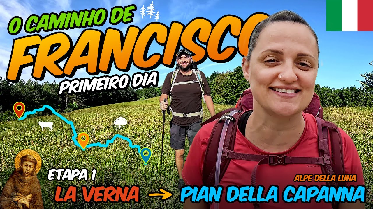 DIA 1 — Florestas, pastos e montanhas da TOSCANA (Caminho de São Francisco)