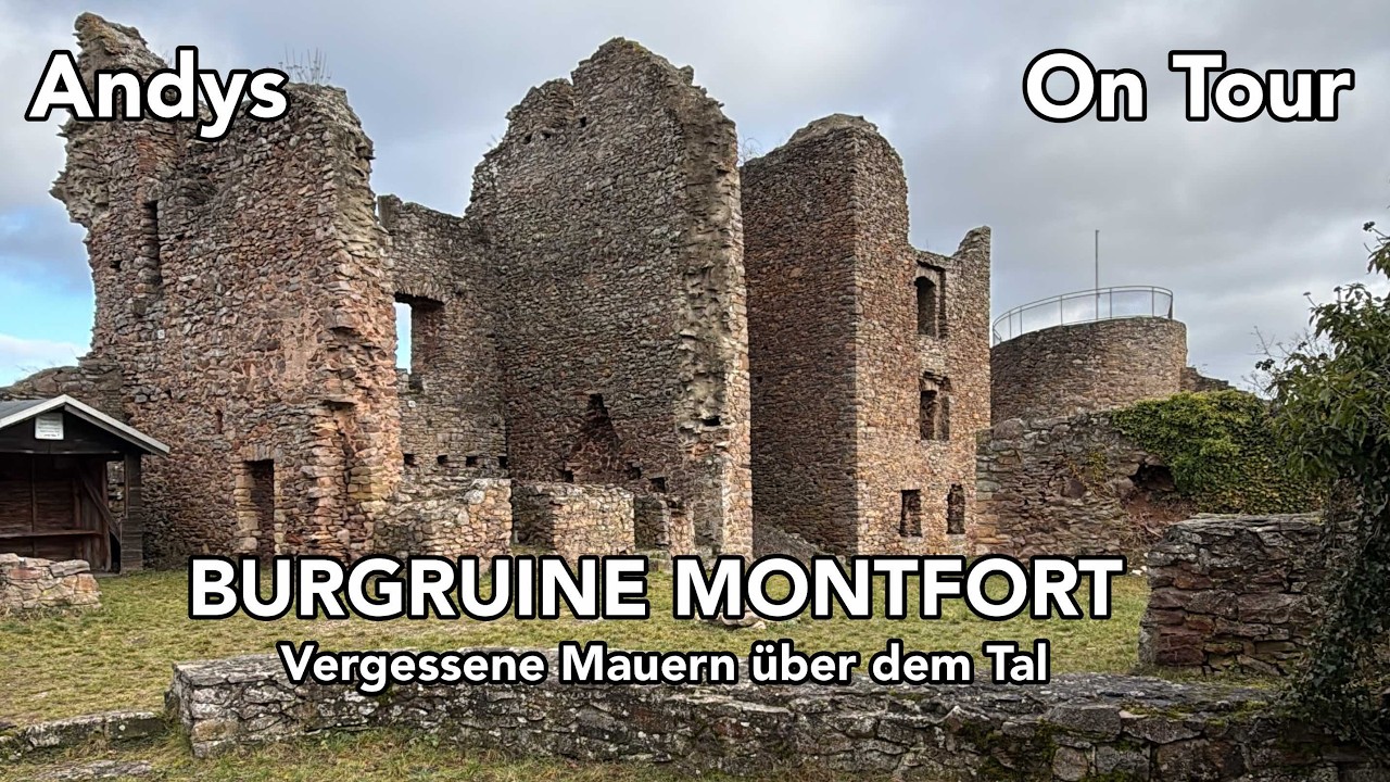 🇩🇪 Burgruine Montfort - 🇧🇷 Ruínas do Castelo Montfort