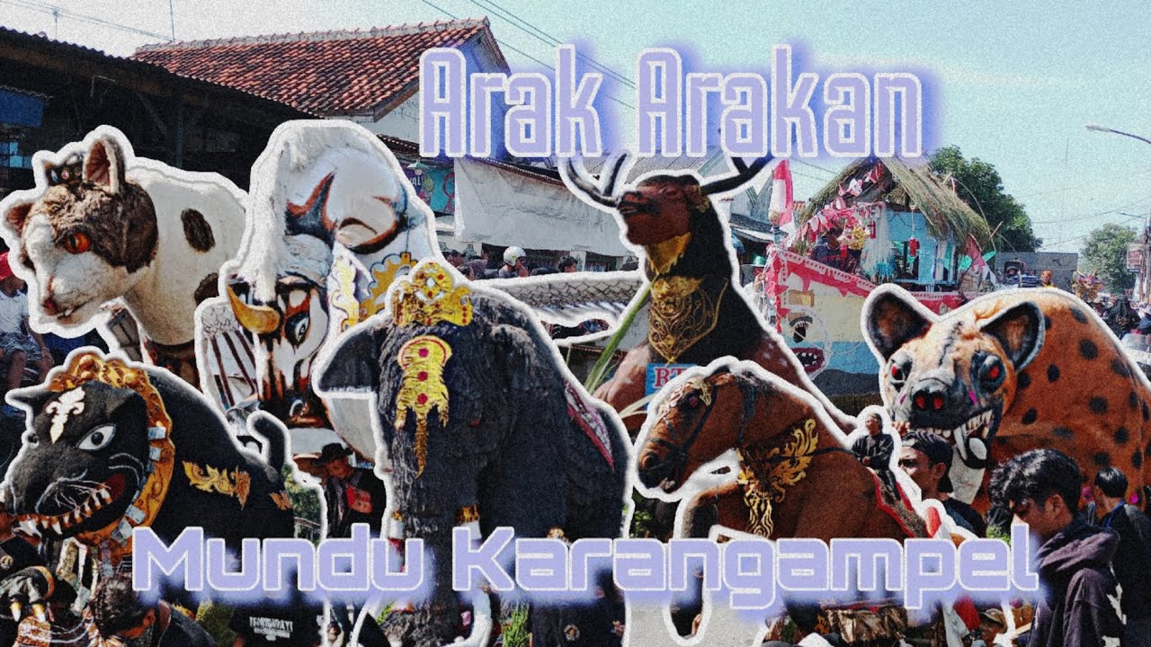 Arak Arakan Pawai Ogoh Ogoh Mundu Karangampel 2025