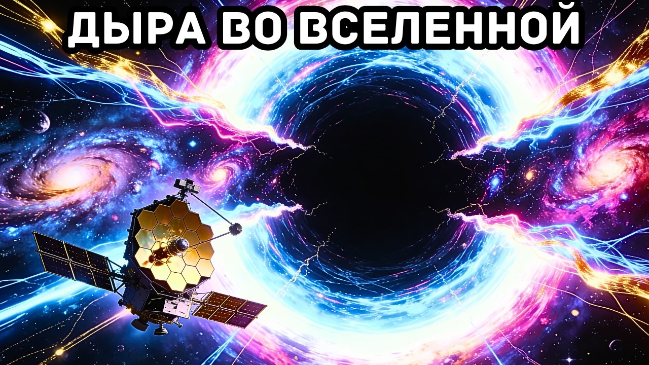 Институт Джеймса Уэбба обнаружил во Вселенной дыру… и она увеличивается