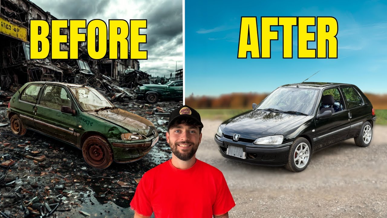 I HAYABUSA SWAPPED MY PEUGEOT 106 - FULL BUILD