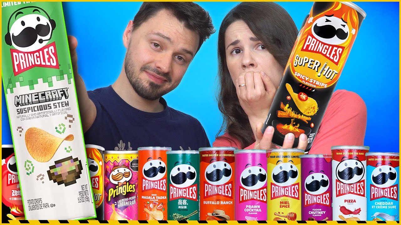 TEST PRINGLESÓW O KTÓRYCH NIGDY NIE SŁYSZAŁEŚ!