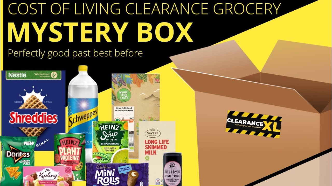 Mystery Box | cost of living | clearance XL