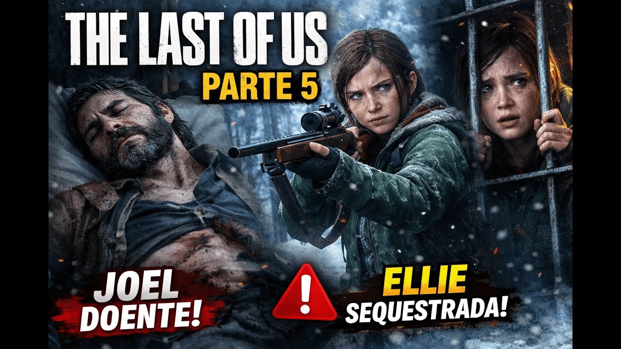 The Last of Us – Parte 5 | Joel doente, Ellie sozinha e o caos começa 😰🎮