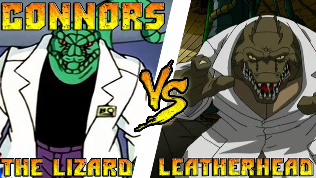 Кто кого? Ящер Коннорс (Lizard) vs Кожеголовый (Черепашки-Ниндзя) #bezdarno