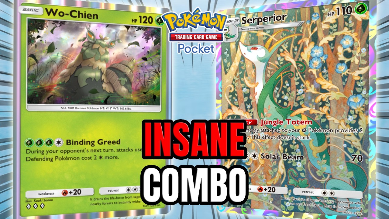 Wo-Chien STOPS Your Opponent From Attacking! | Pokemon TCG Pocket