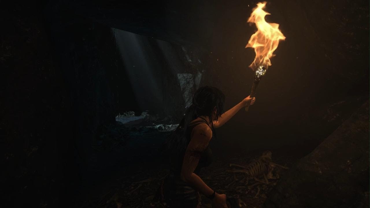 Tomb Raider Surviving the Wolf attack