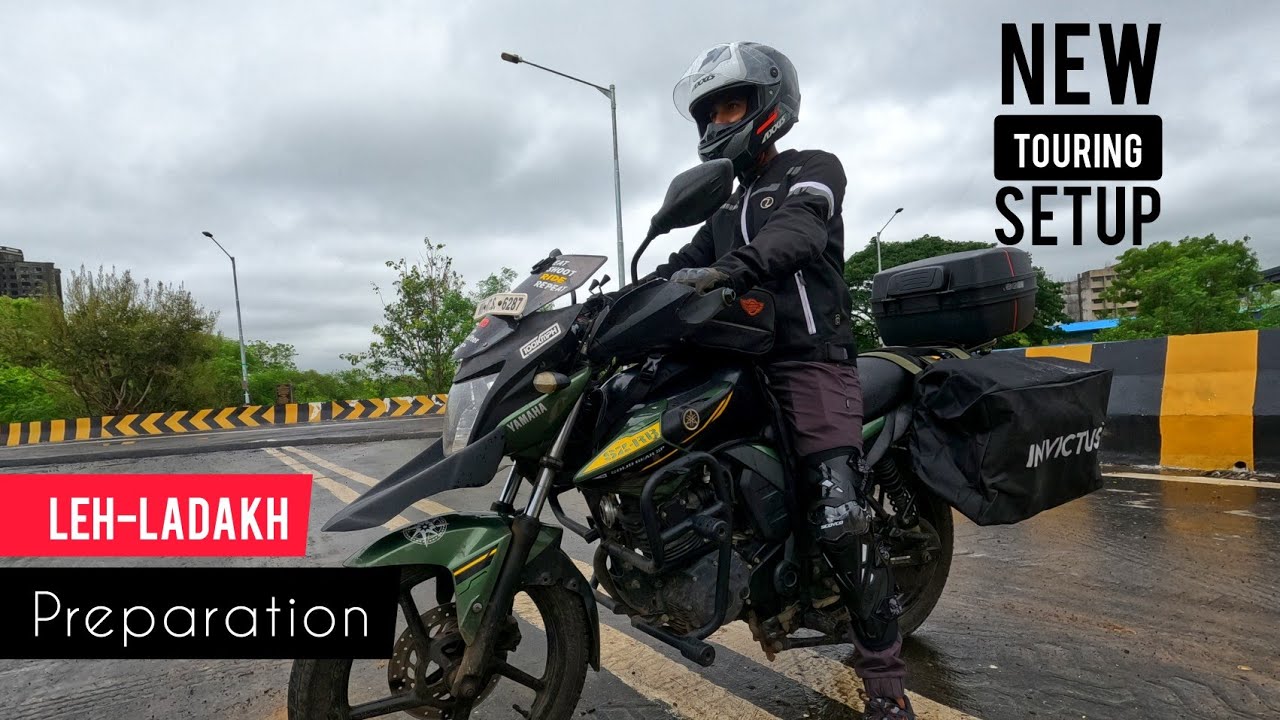 Leh-Ladakh Preparation | Yamaha SZ RR Modification | New Riding Gears & Touring Setup | Ep - 00