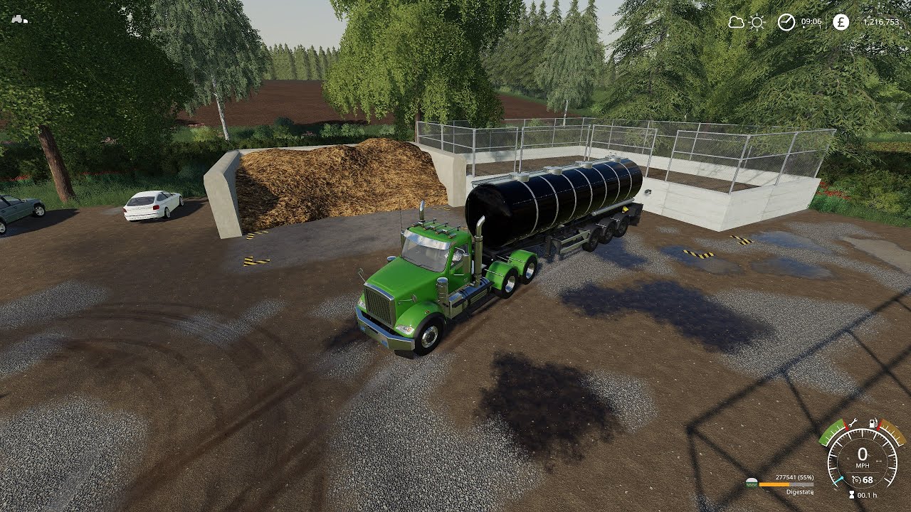 Riverside Farms (Classic Machinery) * Selling Digestate at Insane Prices, Buying Land * FS 19