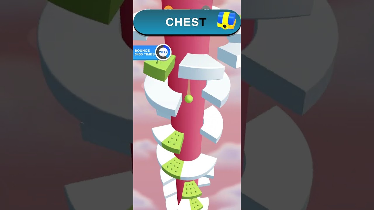 Helix Jump; Level 2981 #helixjump #gaming #mobile #shorts