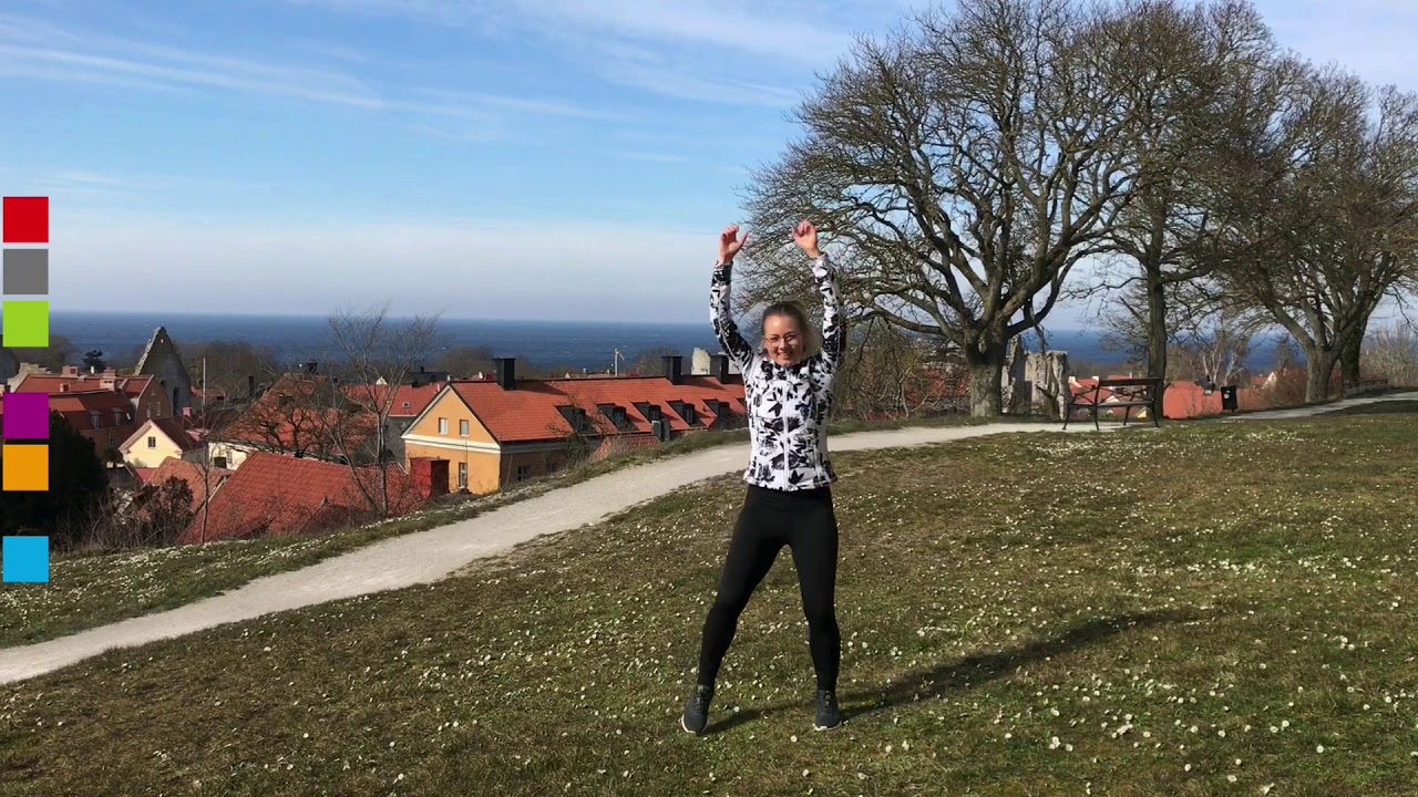 Pausgympa med Ellinor del 4, en riktig pulshöjare!