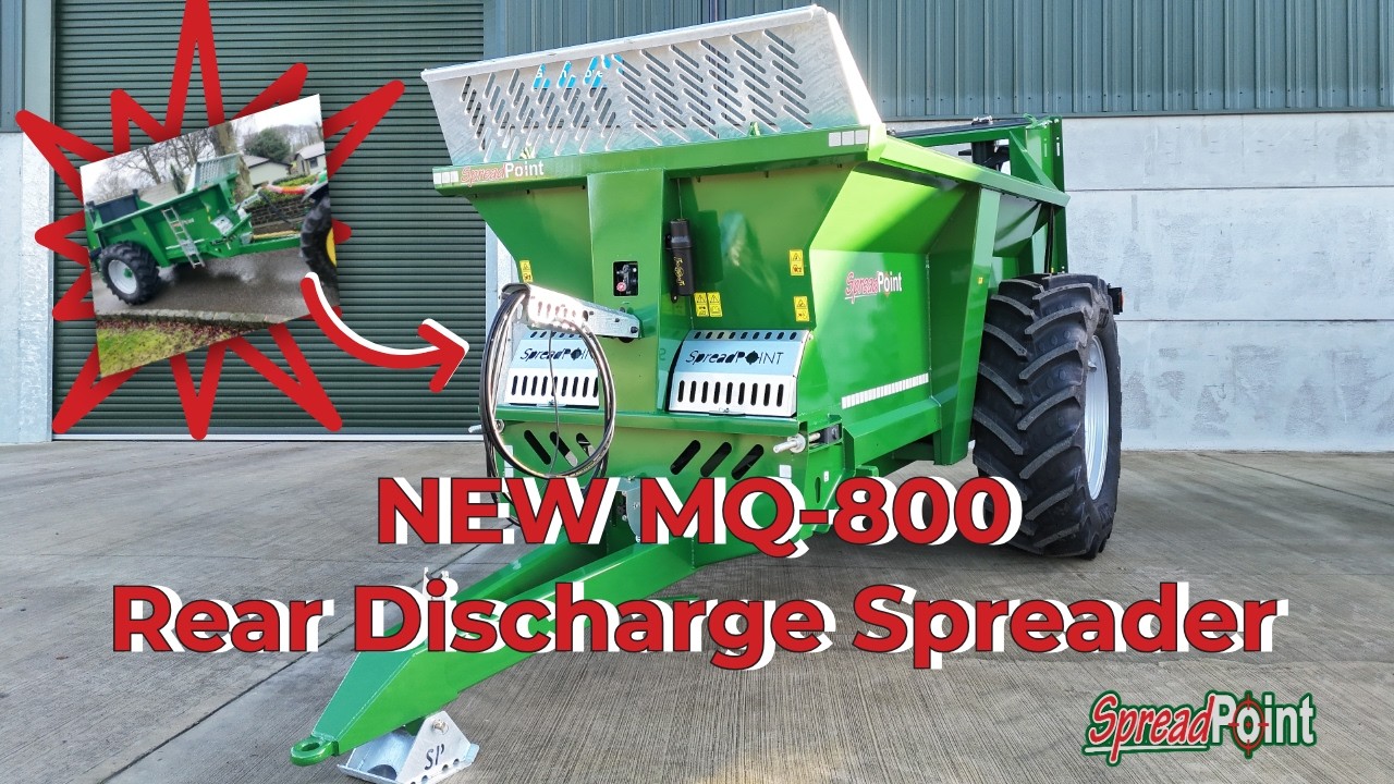 MQ-800 Rear Discharge Muck Spreader