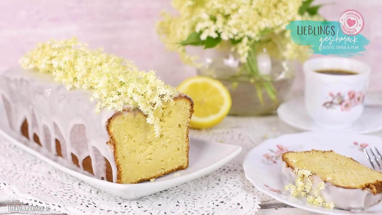 Holunderblüten Kuchen /von Lieblingsgeschmack