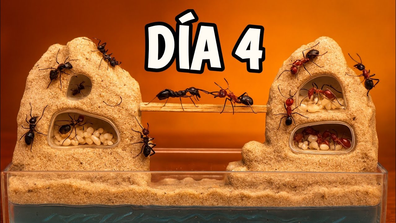&iexcl;Cre&eacute; una ciudad de hormigas!