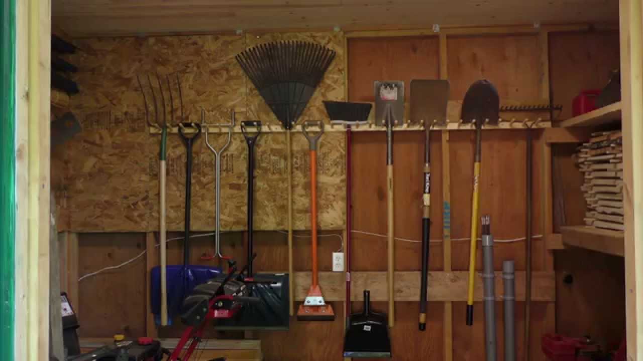 Build a Pair of Garden Tool Racks
