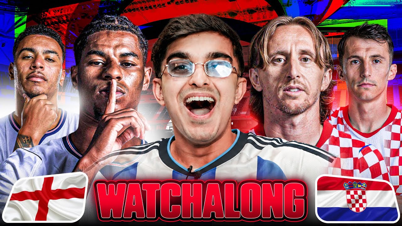 ENGLAND VS CROATIA | FIFA WORLD CUP 2026 LIVE REACTION!!