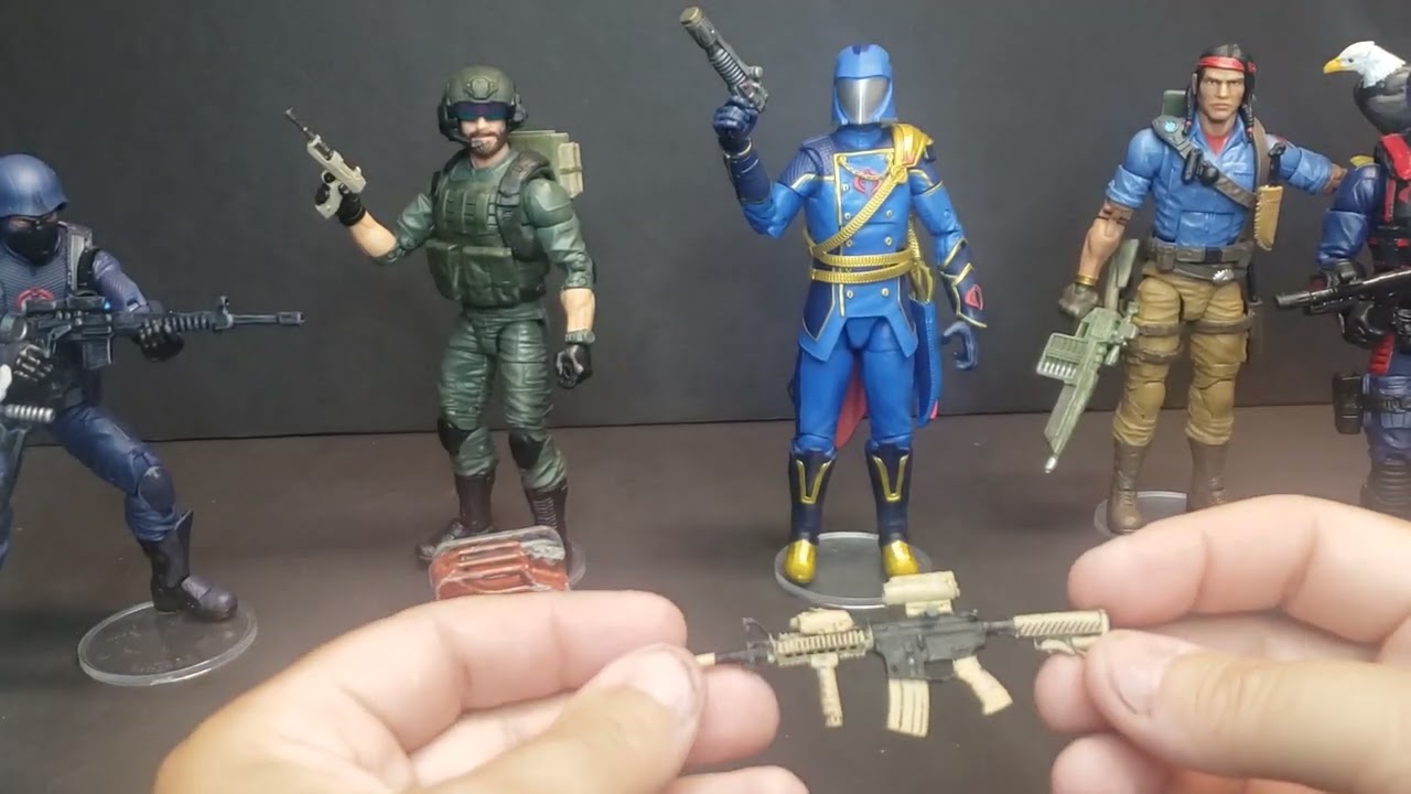Custom G.I. Joe Classified Weapons & Accessories - TGC Customs