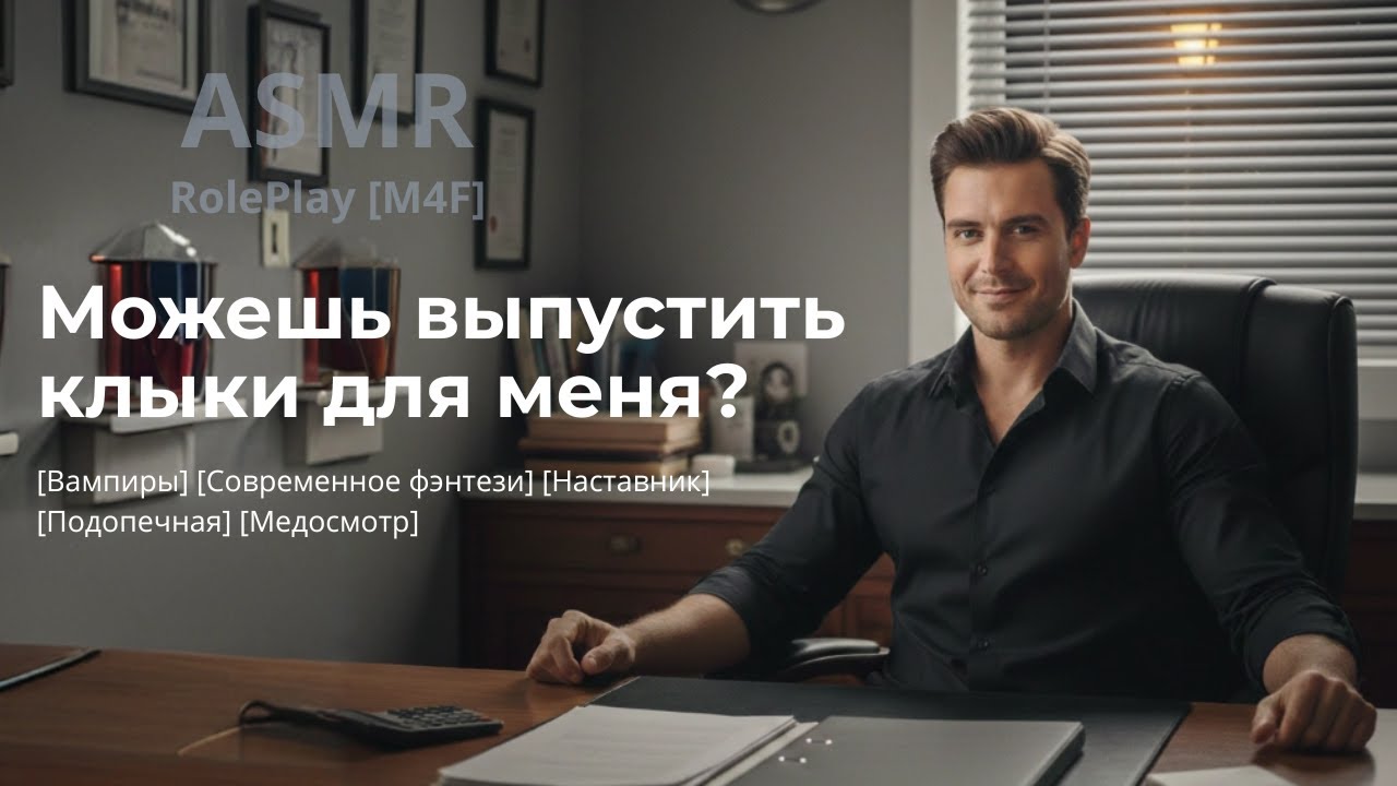 Твой первый день в качестве вампира | M4F