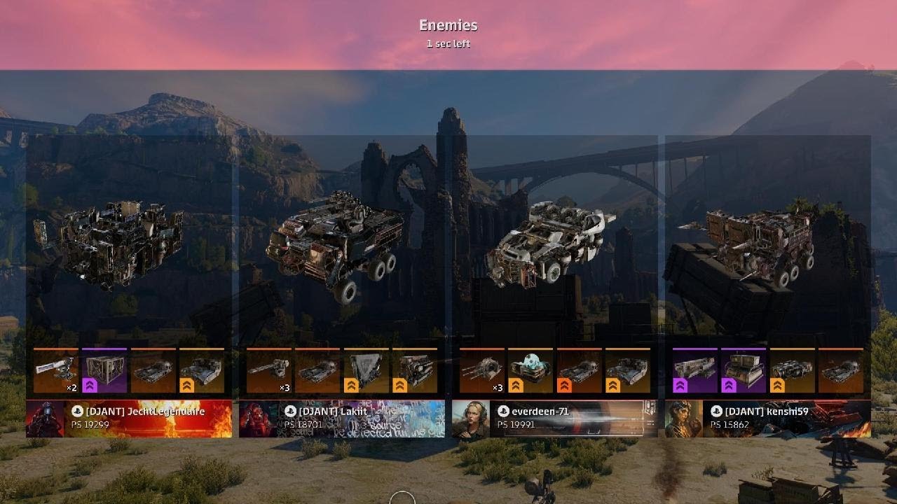 Crossout Clan War - JCO vs FKEM