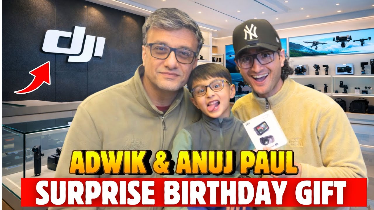 ADWIK PAUL AUR ANUJ PAUL BHAIYA NE DIYA SURPRISE GIFT 🎁 @Benchauhankullu ￼