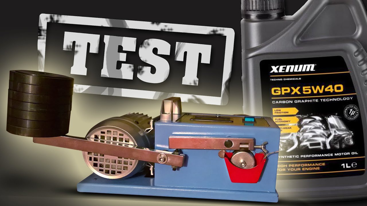 Xenum GPX 5W40 Carbon Graphite Engine Oil Test Piotr Tester