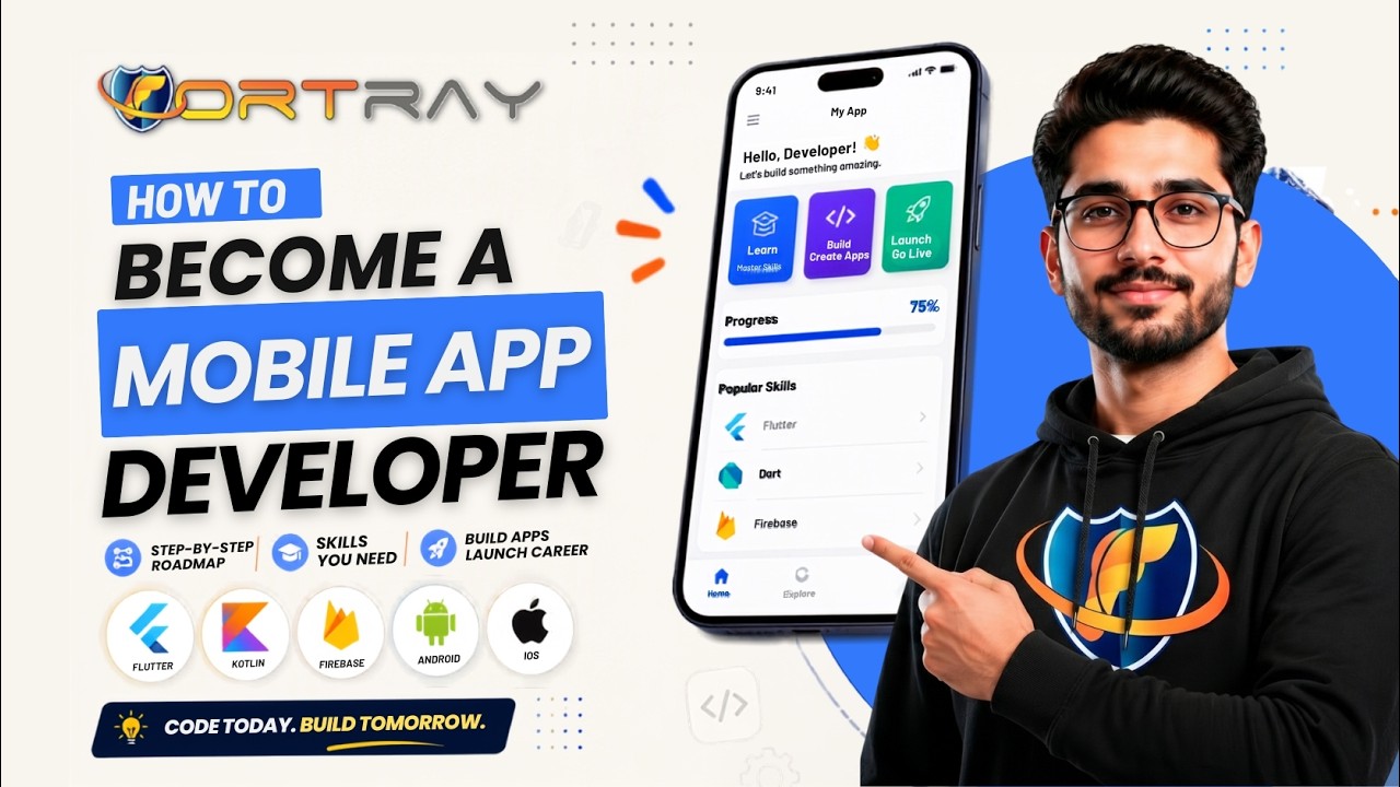 How to Start App Development? Complete RoadMap for 2026 | Get Job in UK | Fortray