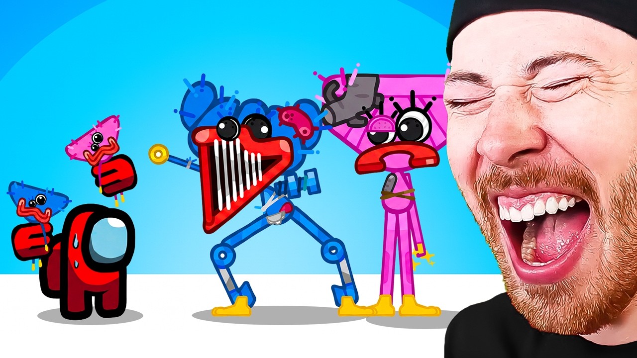 MINI CREWMATE VS POPPY PLAYTIME CHAPTER 5?! (Among Us)