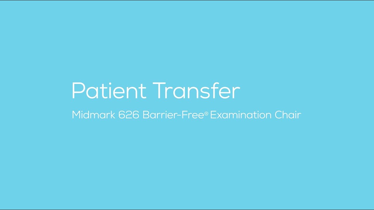 Midmark 626 Barrier-Free&reg; Examination Chair Patient Transfer