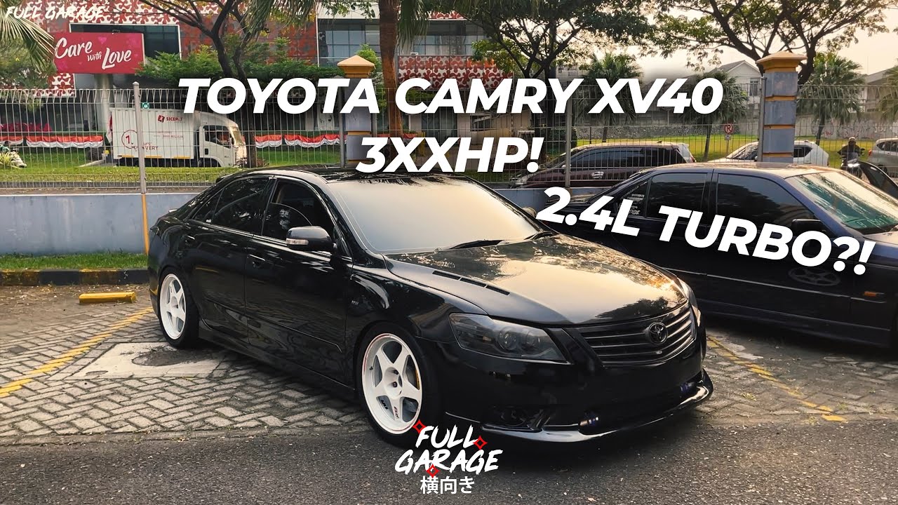 Toyota Camry XV40 TURBO! 3XX HP?!! | FullGarage Small Vlog